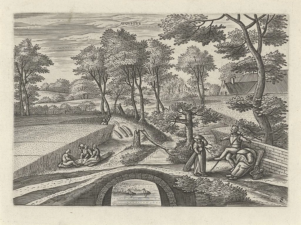 I dodici mesi, agosto - Rijksmuseum